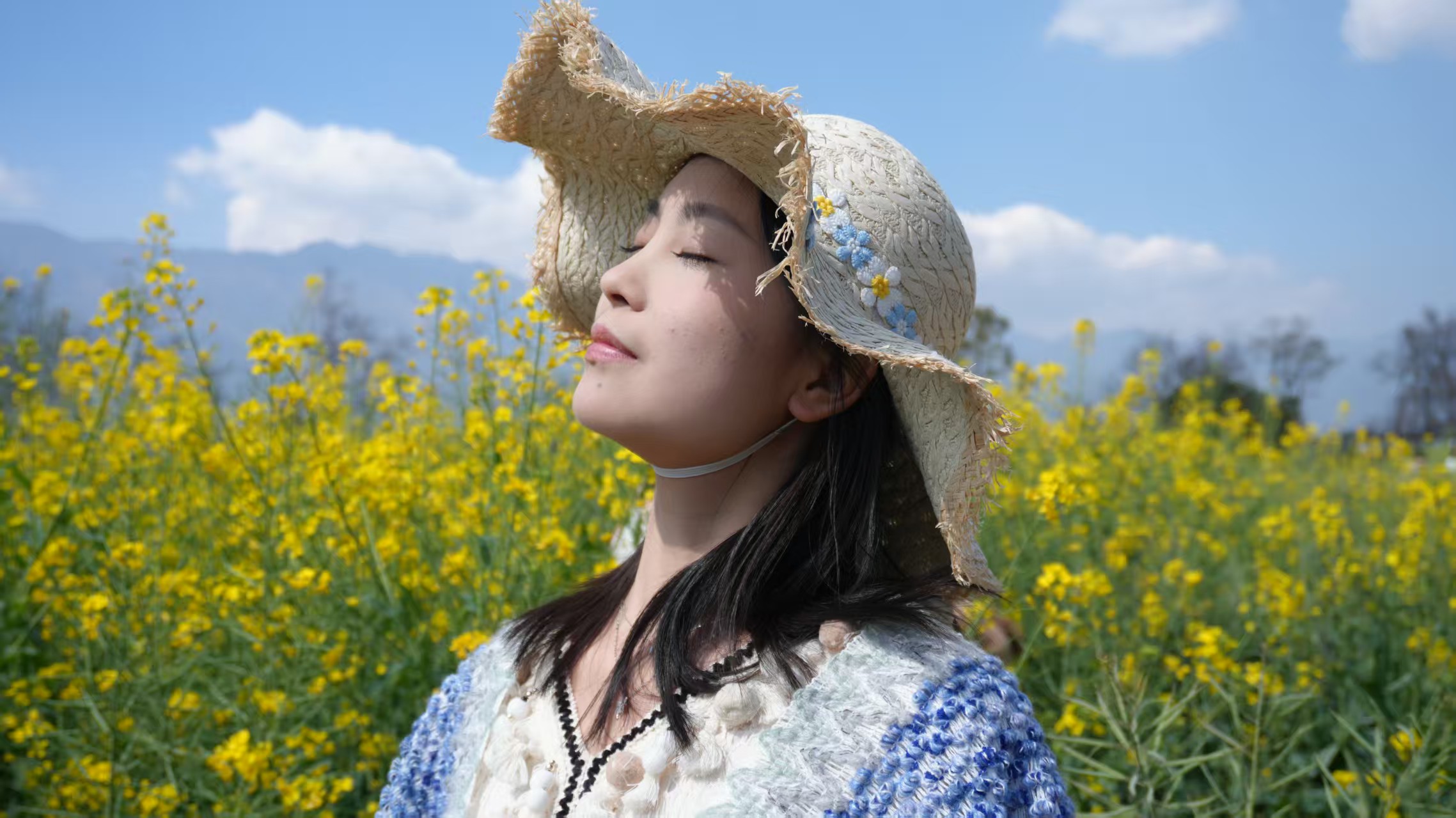 油菜花田